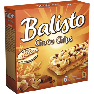 Balisto Cereal Choco, 9 x 6 x 26 g