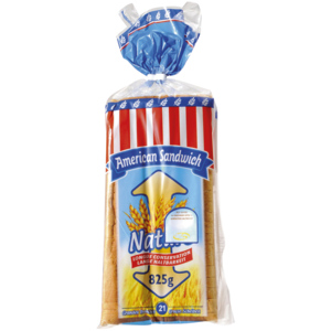 American Sandwich Toast nature, 7 x 825 g