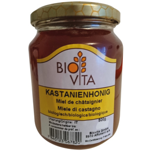 Biovita Kastanienhonig Bio, 500 g Biovita Kastanienhonig Bio, 500 g