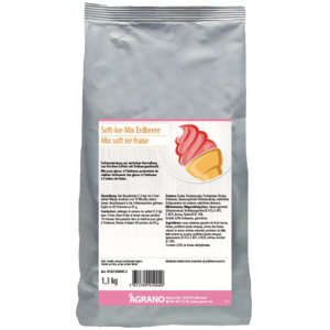 Agrano Soft Ice Pulver Erdbeer, 1,3 kg Agrano Soft Ice Pulver Erdbeer, 1,3 kg