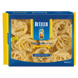 De Cecco Tagliatelle n° 203, 8 x 500 g De Cecco Tagliatelle n° 203, 8 x 500 g