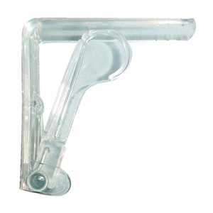 Kiboni Tischtuchklammer transparent Blister zu 4 Stück