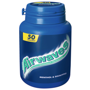 Airwaves Menthol & Eukalyptus Bottle, 24 x 6 x 66 g