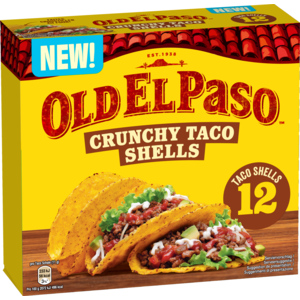 Old El Paso Hard Taco Shells, 135 g Old El Paso Hard Taco Shells, 135 g