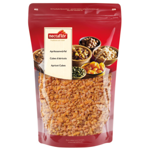 Nectaflor Aprikosenwürfel, 1 kg Nectaflor Aprikosenwürfel, 1 kg