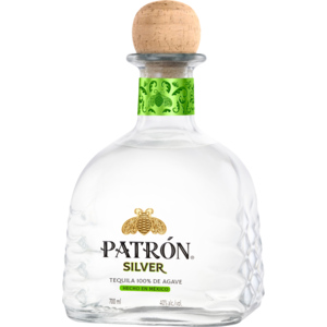Patrón Silver Tequila 40% Vol., Flasche zu 70 cl Patrón Silver Tequila 40% Vol., Flasche zu 70 cl