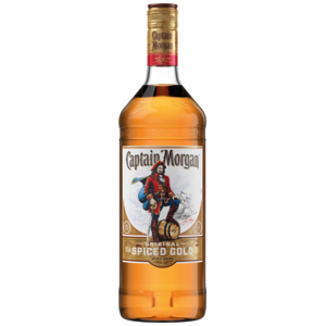 Captain Morgan Original Spiced Gold 35% Vol., Flasche zu 100 cl Captain Morgan Original Spiced Gold 35% Vol., Flasche zu 100 cl