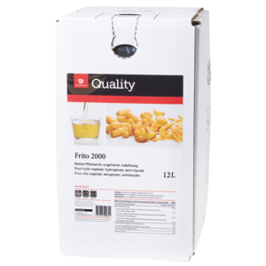 Quality Frito 2000 halbflüssig reines Pflanzenöl, 12 l Quality Frito 2000 halbflüssig reines Pflanzenöl, 12 l