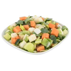 Gemüsemischung Mirepoix, 20 x 20 mm, 1 kg