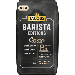 Jacobs Barista Crema Bohnen, 1 kg Jacobs Barista Crema Bohnen, 1 kg