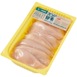 Origine Freiland Poulet Brust 80 -180 g, ca. 1 kg