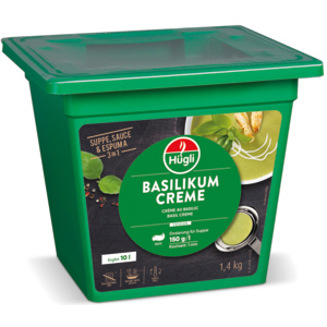 Hügli Basilikumcreme, 1,4 kg Hügli Basilikumcreme, 1,4 kg
