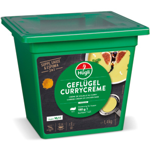 Hügli Geflügel-Currycreme, 1,4 kg