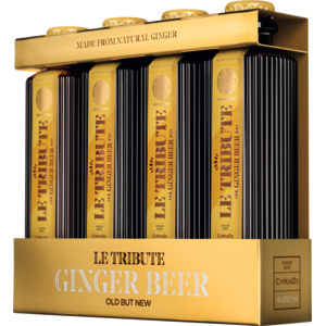 Le Tribute Ginger Beer, Pack zu 4 Flaschen x 20 cl Le Tribute Ginger Beer, Pack zu 4 Flaschen x 20 cl