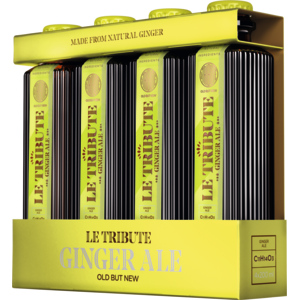 Le Tribut Ginger Ale, Pack zu 4 Flaschen x 20 cl