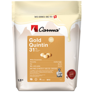 Carma Couverture Gold Quintin 31%, 1,5 kg Carma Couverture Gold Quintin 31%, 1,5 kg