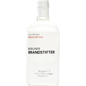 Berliner Brandstifter Gin 43.3% Vol., Flasche zu 70 cl Berliner Brandstifter Gin 43.3% Vol., Flasche zu 70 cl
