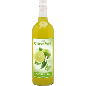 Morand Sirup Limette, Karton zu 6 Flaschen x 1 l