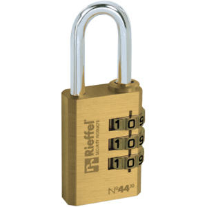 Robert Rieffel Zahlenschloss Messing 44/30