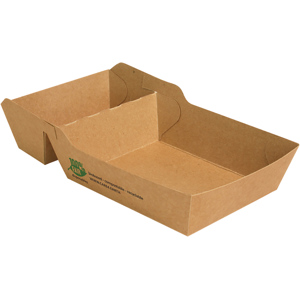 Papstar Pure Pommes-Frites-Tray FSC 3,8 x 15,5 x 8.5 cm Karton zu 7 x 80 Stück Papstar Pure Pommes-Frites-Tray FSC 3,8 x 15,5 x 8.5 cm Karton zu 7 x 80 Stück