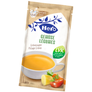 Hero Gemüsesuppe Nutrition LVK, 30 x 22 g Hero Gemüsesuppe Nutrition LVK, 30 x 22 g