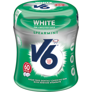 V6 White Spearmint, 87 g