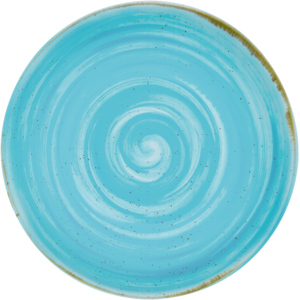 Costaverde Rustico Teller flach, Ø 21 cm, türkis Costaverde Rustico Teller flach, Ø 21 cm, türkis