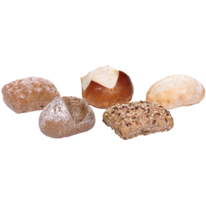 Hug Midibrötchen, assortiert, tiefgekühlt, 60 x 55 g