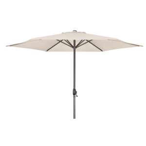 Derby Sonnenschirm Basic Lift Neo, natur, Ø 300 cm, Gestell aus Aluminium, mit Kurbel, LSF 50+ Derby Sonnenschirm Basic Lift Neo, natur, Ø 300 cm, Gestell aus Aluminium, mit Kurbel, LSF 50+