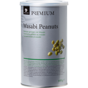 Premium Wasabi Erdnüsse, 600 g