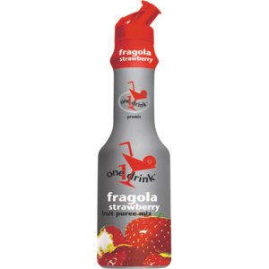 Onedrink Strawberry purea, Flasche zu 75 cl Onedrink Strawberry purea, Flasche zu 75 cl