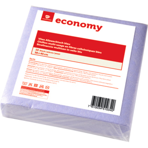 Economy Allzwecktuch, blau, 38 x 40 cm, 4 x 10 St