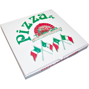 Pizzakarton Italia, 32 x 32 x 3 cm, Pack zu 150 Stück