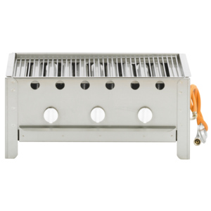 Gasgrill K+F Gastro 3 Brenner Tischmodell mit Zündsicherung