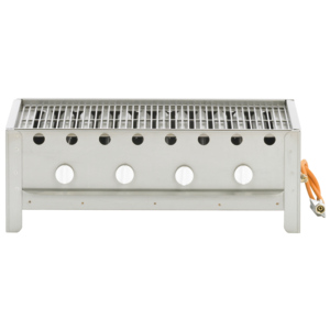 Gasgrill K+F Gastro 4 Brenner Tischmodell mit Zündsicherung