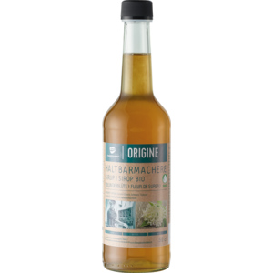 Origine Haltbarmacherei Holunderblüten Bio Sirup, Karton zu 6 x 50 cl Origine Haltbarmacherei Holunderblüten Bio Sirup, Karton zu 6 x 50 cl