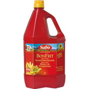 Sabo Bonfrit Sonnenblumenöl High oleic, 3 l Sabo Bonfrit Sonnenblumenöl High oleic, 3 l
