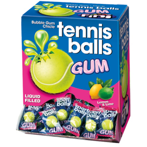 Fini Tennis Balls Gum, 200 St
