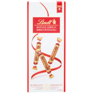 Lindt Kirschstengeli, 125 g Lindt Kirschstengeli, 125 g