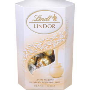 Lindt Lindor Kugeln weiss, 200 g Lindt Lindor Kugeln weiss, 200 g