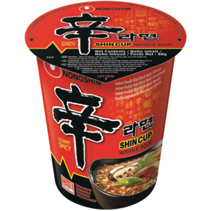 Nongshim Shin Cup, 12 x 68 g