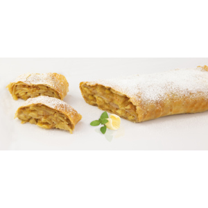 Caterline Apfelstrudel ohne Rosinen, roh, tiefgekühlt, 4 x 1 kg