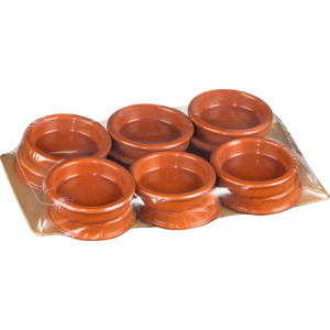 Dessertschale, Ø 6 cm, braun, Pack zu 12 Stück Dessertschale, Ø 6 cm, braun, Pack zu 12 Stück