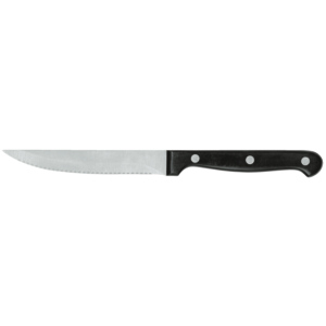 Pizza / Steakmesser Holzgriff Pack zu 6 Stück