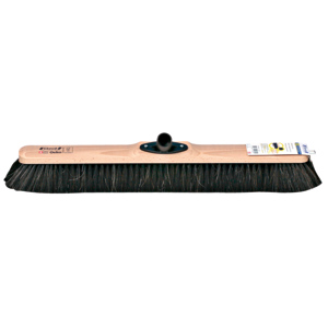 Bodenwischer mit Kunststoffstielhalter, Pferdehaar verstärkt, 60 cm Bodenwischer mit Kunststoffstielhalter, Pferdehaar verstärkt, 60 cm