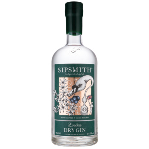 Sipsmith London Dry Gin 41.6% Vol., Karton zu 6 Flaschen x 70 cl
