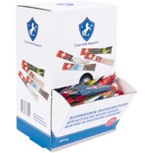 Zucchero in stick Svizzera, 200 x 4 g