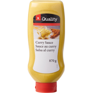 Quality Curry Sauce Squeeze, 870 g