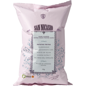 San Nicasio Chips Himalaya Salz, 150 g San Nicasio Chips Himalaya Salz, 150 g