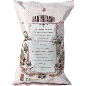 San Nicasio Chips Paprika de la Vera, 150 g